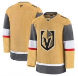 Men's Vegas Golden Knights Blank Gold 2024-25 Home Stitched Hockey Jersey