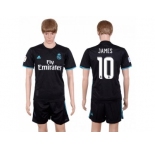 Real Madrid #10 James Away Soccer Club Jersey