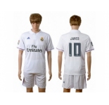 Real Madrid #10 James White Home Soccer Club Jersey5
