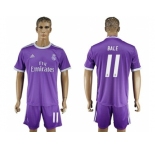 Real Madrid #11 Bale Away Soccer Club Jersey5