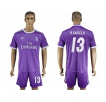 Real Madrid #13 K.Casilla Away Soccer Club Jersey2