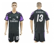 Real Madrid #13 K.Casilla Sec Away Soccer Club Jersey