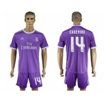 Real Madrid #14 Casemiro Away Soccer Club Jersey7