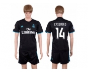 Real Madrid #14 Casemiro Away Soccer Club Jersey
