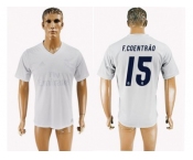 Real Madrid #15 F.Coentrao Marine Environmental Protection Home Soccer Club Jersey 1