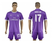 Real Madrid #17 Arbeloa Away Soccer Club Jersey