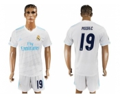 Real Madrid #19 Modric White Home Soccer Club Jersey 2