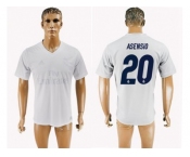 Real Madrid #20 Asensio Marine Environmental Protection Home Soccer Club Jersey 1