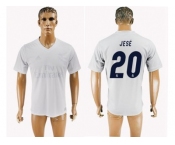 Real Madrid #20 Jese Marine Environmental Protection Home Soccer Club Jersey 1