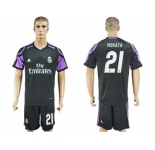 Real Madrid #21 Morata Sec Away Soccer Club Jersey