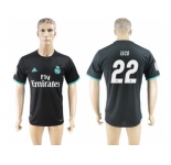 Real Madrid #22 Isco Away Soccer Club Jersey 3