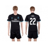 Real Madrid #22 Isco Away Soccer Club Jersey