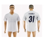 Real Madrid #31 R.Yanez Marine Environmental Protection Home Soccer Club Jersey 1