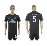 Real Madrid #5 Varane Away Soccer Club Jersey