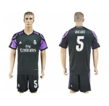 Real Madrid #5 Varane Sec Away Soccer Club Jersey