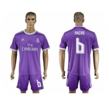 Real Madrid #6 Nacho Away Soccer Club Jersey5