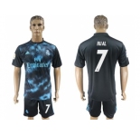 Real Madrid #7 Rual Away Soccer Club Jersey 2