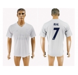 Real Madrid #7 Rual Marine Environmental Protection Home Soccer Club Jersey 1