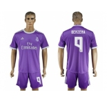 Real Madrid #9 Benzema Away Soccer Club Jersey6