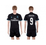 Real Madrid #9 Benzema Away Soccer Club Jersey
