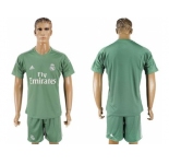 Real Madrid Blank Green Goalkeeper Soccer Club Jersey