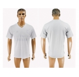 Real Madrid Blank Marine Environmental Protection Home Soccer Club Jersey 1