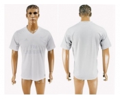 Real Madrid Blank Marine Environmental Protection Home Soccer Club Jersey 1