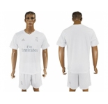 Real Madrid Blank Marine Environmental Protection Home Soccer Club Jersey