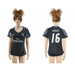 Women's Real Madrid #16 Kovacic Sec Away Soccer Club Jersey