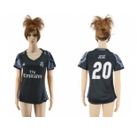 Women's Real Madrid #20 Jese Sec Away Soccer Club Jersey