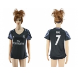 Women's Real Madrid #7 Rual Sec Away Soccer Club Jersey
