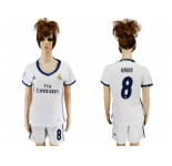 Women's Real Madrid #8 Kroos Home Soccer Club Jersey