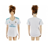 Women's Real Madrid Blank Home Soccer Club Jersey2