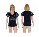 Women's Real Madrid Blank Sec Away Soccer Club Jersey
