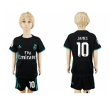 Real Madrid #10 James Away Kid Soccer Club Jersey1