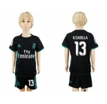 Real Madrid #13 K.Casilla Away Kid Soccer Club Jersey