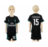 Real Madrid #15 F.Coentrao Away Kid Soccer Club Jersey