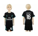 Real Madrid #16 Kovacic Away Kid Soccer Club Jersey