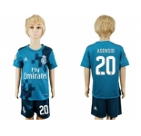 Real Madrid #20 Asensio Sec Away Kid Soccer Club Jersey