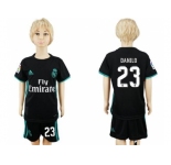 Real Madrid #23 Danilo Away Kid Soccer Club Jersey