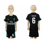Real Madrid #6 Nacho Away Kid Soccer Club Jersey