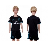 Real Madrid Blank Away Kid Soccer Club Jersey