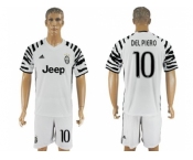 Juventus #10 Del Piero SEC Away Soccer Club Jersey