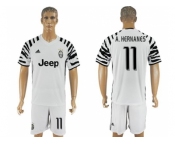 Juventus #11 A.Hernanes SEC Away Soccer Club Jersey