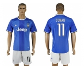 Juventus #11 Coman Away Soccer Club Jersey 1