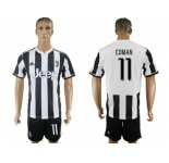 Juventus #11 Coman Home Soccer Club Jersey 1