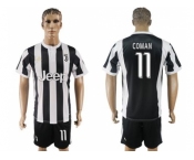 Juventus #11 Coman Home Soccer Club Jersey