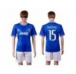 Juventus #15 Barzagli Away Soccer Club Jersey 2