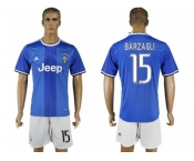 Juventus #15 Barzagli Away Soccer Club Jersey 3