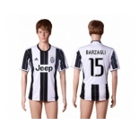 Juventus #15 Barzagli Home Soccer Club Jersey 3